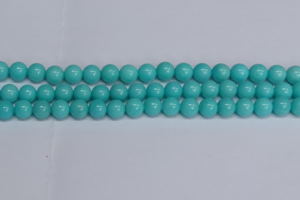 CMJ194 15.5 inches 12mm round Mashan jade beads wholesale