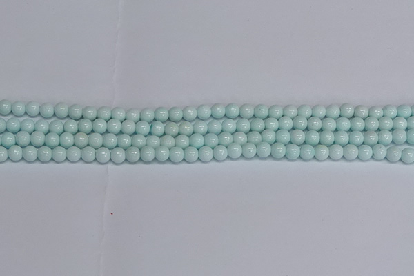 CMJ212 15.5 inches 6mm round Mashan jade beads wholesale