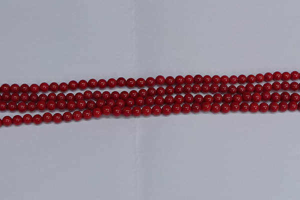 CMJ22 15.5 inches 4mm round Mashan jade beads wholesale