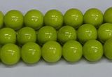 CMJ220 15.5 inches 8mm round Mashan jade beads wholesale