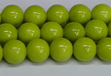 CMJ221 15.5 inches 10mm round Mashan jade beads wholesale