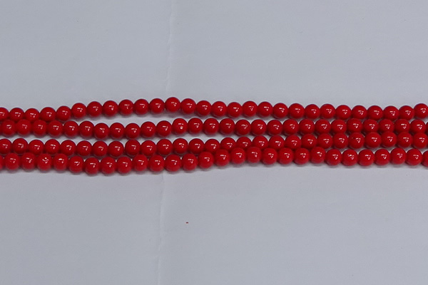 CMJ226 15.5 inches 6mm round Mashan jade beads wholesale