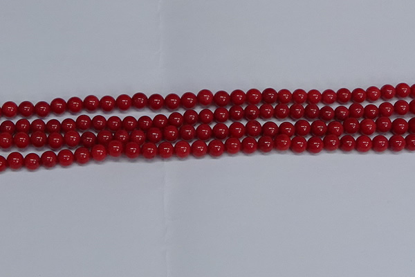 CMJ23 15.5 inches 6mm round Mashan jade beads wholesale