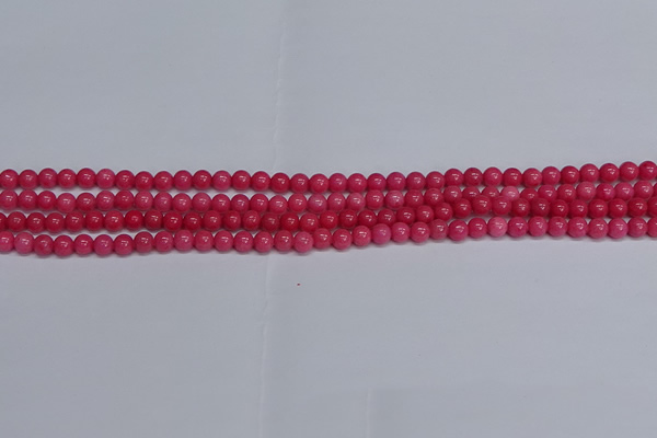 CMJ232 15.5 inches 4mm round Mashan jade beads wholesale