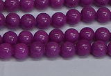 CMJ254 15.5 inches 6mm round Mashan jade beads wholesale