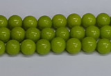 CMJ268 15.5 inches 6mm round Mashan jade beads wholesale