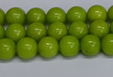 CMJ269 15.5 inches 8mm round Mashan jade beads wholesale