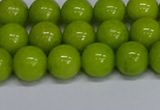 CMJ270 15.5 inches 10mm round Mashan jade beads wholesale