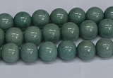 CMJ283 15.5 inches 8mm round Mashan jade beads wholesale