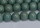 CMJ284 15.5 inches 10mm round Mashan jade beads wholesale