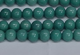 CMJ289 15.5 inches 6mm round Mashan jade beads wholesale