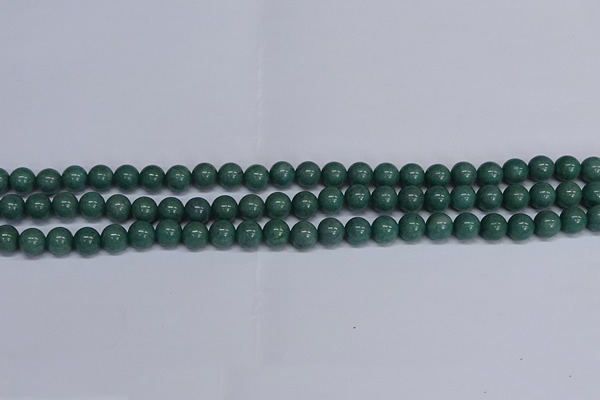 CMJ290 15.5 inches 8mm round Mashan jade beads wholesale