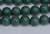 CMJ291 15.5 inches 10mm round Mashan jade beads wholesale