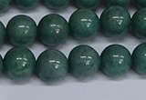 CMJ292 15.5 inches 12mm round Mashan jade beads wholesale