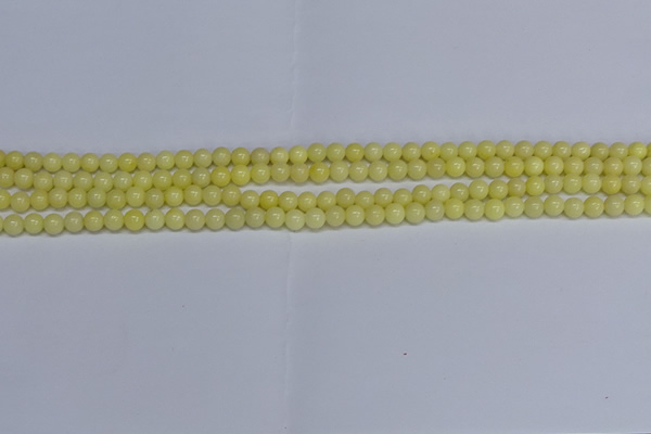 CMJ295 15.5 inches 4mm round Mashan jade beads wholesale