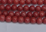 CMJ317 15.5 inches 6mm round Mashan jade beads wholesale