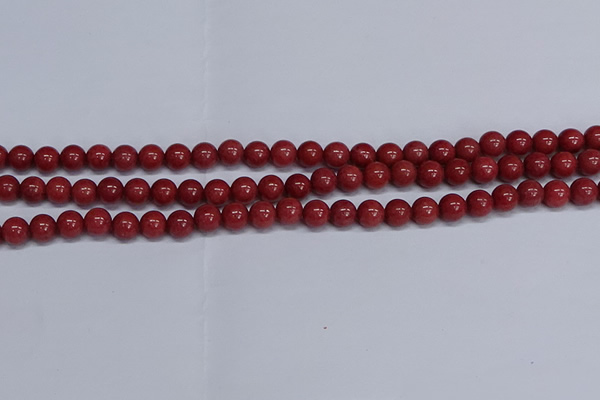 CMJ318 15.5 inches 8mm round Mashan jade beads wholesale