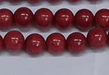 CMJ319 15.5 inches 10mm round Mashan jade beads wholesale