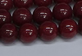 CMJ33 15.5 inches 12mm round Mashan jade beads wholesale