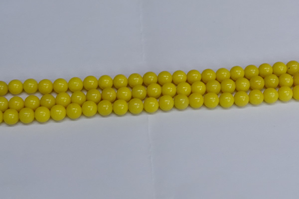 CMJ38 15.5 inches 8mm round Mashan jade beads wholesale