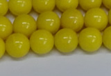 CMJ39 15.5 inches 10mm round Mashan jade beads wholesale