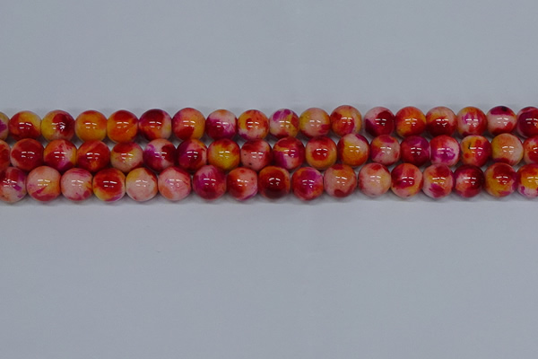 CMJ404 15.5 inches 12mm round rainbow jade beads wholesale