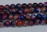 CMJ428 15.5 inches 4mm round rainbow jade beads wholesale