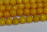 CMJ44 15.5 inches 6mm round Mashan jade beads wholesale