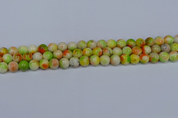 CMJ452 15.5 inches 10mm round rainbow jade beads wholesale