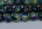 CMJ466 15.5 inches 10mm round rainbow jade beads wholesale