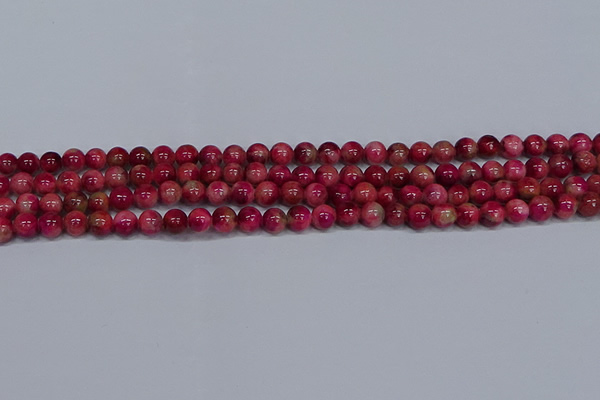 CMJ478 15.5 inches 6mm round rainbow jade beads wholesale