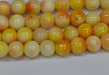 CMJ506 15.5 inches 6mm round rainbow jade beads wholesale