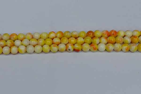 CMJ508 15.5 inches 10mm round rainbow jade beads wholesale