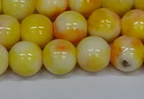 CMJ509 15.5 inches 12mm round rainbow jade beads wholesale