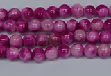 CMJ526 15.5 inches 4mm round rainbow jade beads wholesale