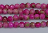 CMJ547 15.5 inches 4mm round rainbow jade beads wholesale