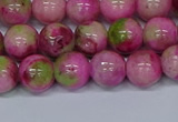 CMJ550 15.5 inches 10mm round rainbow jade beads wholesale