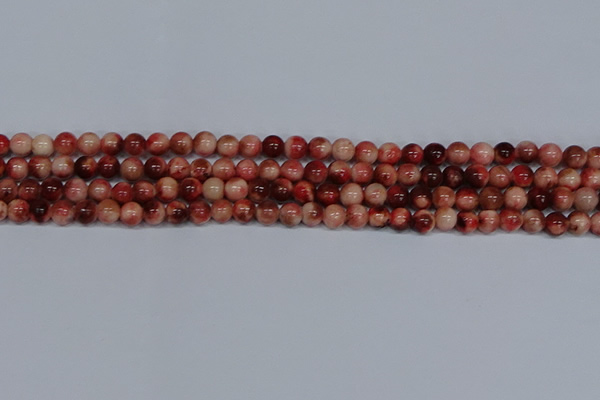 CMJ555 15.5 inches 6mm round rainbow jade beads wholesale