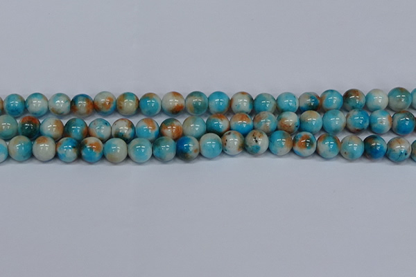 CMJ578 15.5 inches 10mm round rainbow jade beads wholesale