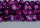 CMJ583 15.5 inches 6mm round rainbow jade beads wholesale