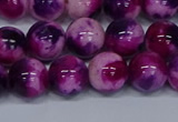 CMJ585 15.5 inches 10mm round rainbow jade beads wholesale