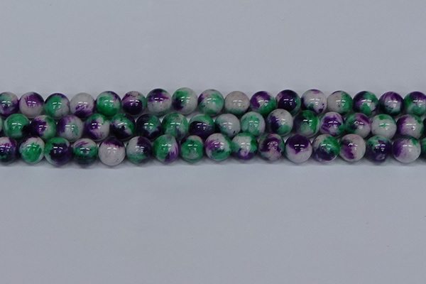 CMJ600 15.5 inches 12mm round rainbow jade beads wholesale