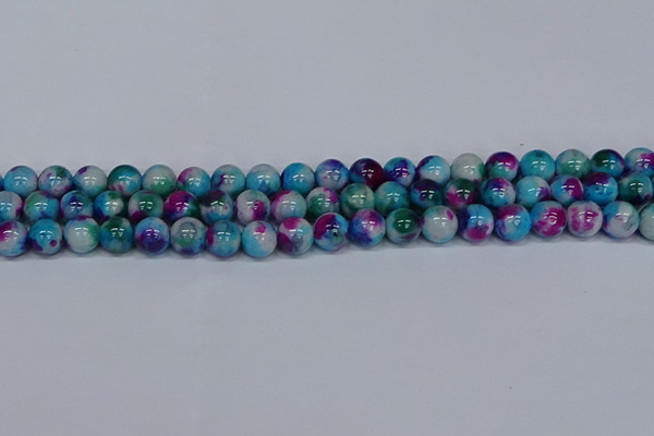 CMJ613 15.5 inches 10mm round rainbow jade beads wholesale