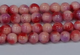 CMJ618 15.5 inches 6mm round rainbow jade beads wholesale