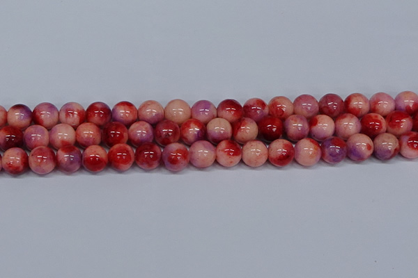 CMJ621 15.5 inches 12mm round rainbow jade beads wholesale