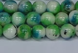 CMJ627 15.5 inches 10mm round rainbow jade beads wholesale