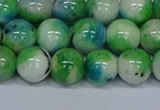 CMJ628 15.5 inches 12mm round rainbow jade beads wholesale