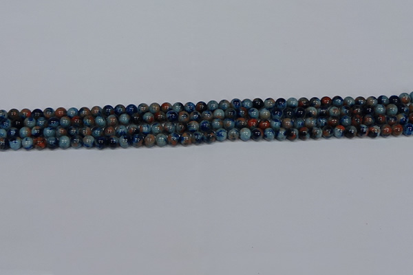 CMJ631 15.5 inches 4mm round rainbow jade beads wholesale