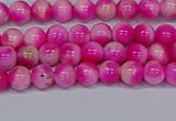 CMJ638 15.5 inches 4mm round rainbow jade beads wholesale