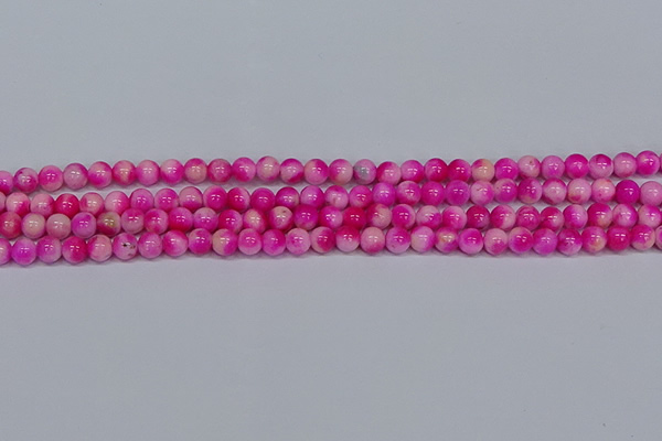 CMJ639 15.5 inches 6mm round rainbow jade beads wholesale